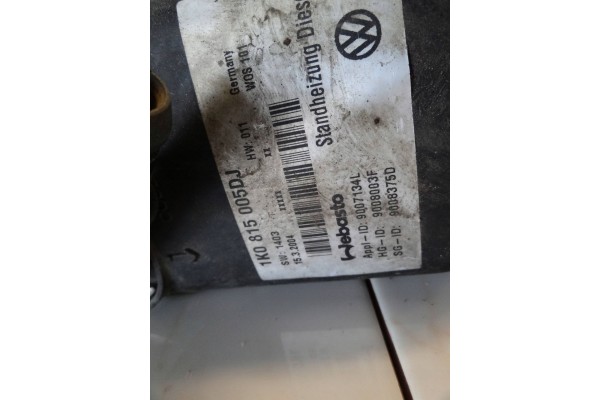 Calefactor de estacionamiento Webasto VW Golf V 2004 2.0 TDI 1K0815005