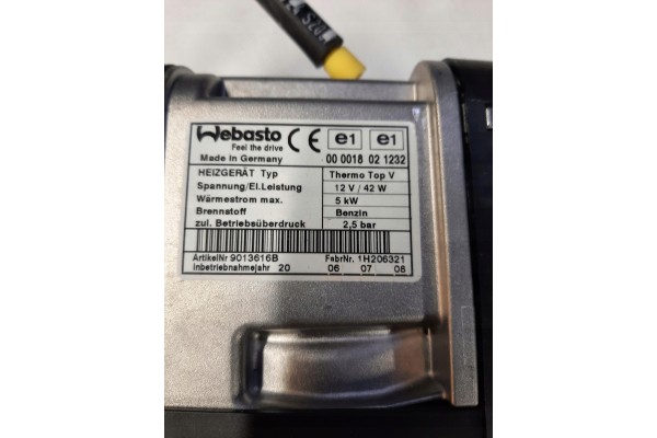Audi A6 S6 C6 Webasto heating 4F0265105H Packaging status replacement