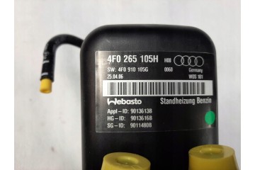 Audi A6 S6 C6 Webasto heating 4F0265105H Catalog number of the part 4F0265105h