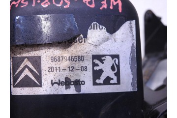 WEBASTO PARKING HEATER PEUGEOT 508 AND 2 2 HDI 9687946580 Quality of parts according to GVO O original with manufacturer s logo 