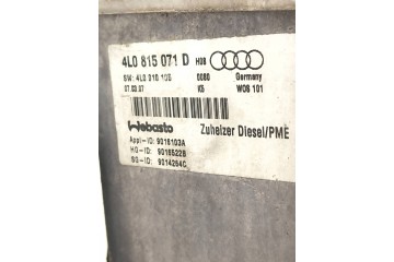 Calefactor estacionamiento Webasto para AUDI Q7 3.0 TDI 2005- 4L081507