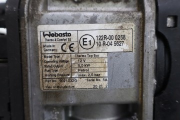 Calefactor estacionario Webasto para Toyota RAV4 IV 2.5 Hybrid