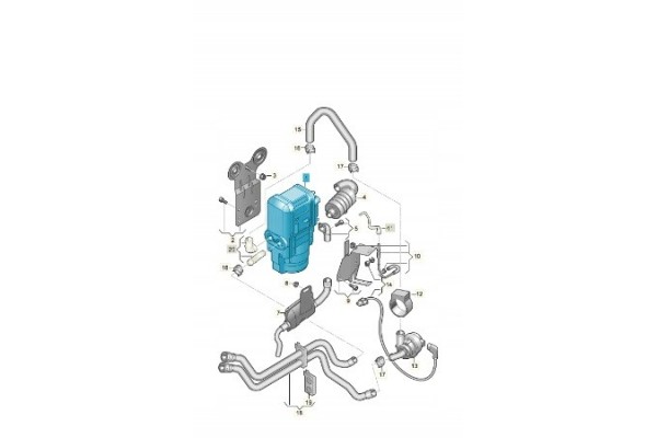 5WA815007D Heating equipment ASO VW AUDI