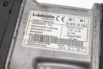 Webasto Heater for Land Rover Range Rover Sport L320 Part Numbers 9004760M 20870900 For 3 6L 200kw Engines Car type passenger ca
