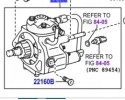 TOYOTA OE INJECTION PUMP 22100 30160 DYNA HILUX HIACE 11