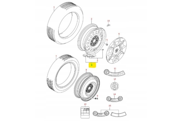 TPMS Pressure Sensor Suzuki Ignis SCross Vitara Jimny Swift Part manufacturer Suzuki OE