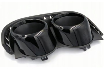ASO EXHAUST PIPE CAP SHUTTER BLACK GLOSSY 4K0807812B p pr