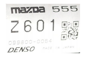 COMPLETE MOTOR MAZDA 3 BK 1 6 16v 105HP Petrol Super Condition Z6 Z601 Catalog number of the original Z6 Z601