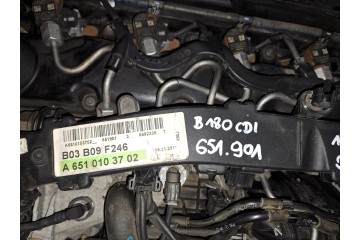 Motor Completo Mercedes W246 1.8 CDI 651.901 Año 2012