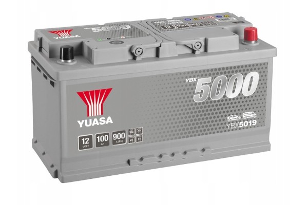 Battery YUASA YBX5019 12V 100Ah 900A P