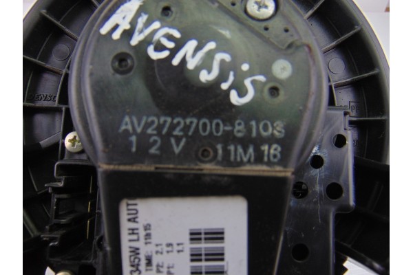 272700-8103 MOTOR CALEFACCION TOYOTA AVENSIS CROSS SPORT (T27) Advance 2011 272700-8103 193085 TOYOTA - 4