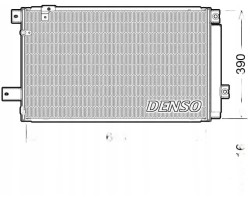 CONDENSER AIR CONDITIONING COOLER WITH DEHUMIDIFIER