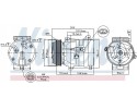 COMPRESSOR AIR CONDITIONING COMPRESSOR 89217 NISSENS Quality of parts according to GVO Q original with factory logo OEM OES