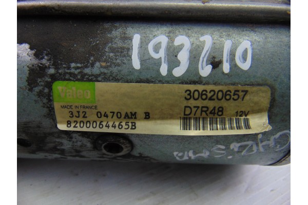 8200064465B  MOTOR ARRANQUE MITSUBISHI CARISMA BERLINA 5 (DA0) 1900 DI-D Comfort 2003 8200064465B 193210 MITSUBISHI - 5