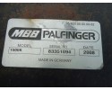 MBB PALFINGER 1500K ELEVATOR HYDRAULIC VALVE Part manufacturer no brand