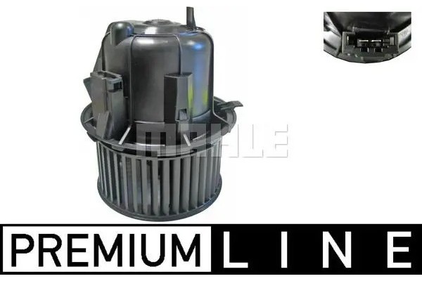 BLOWER AIR SUPPLY FAN AB 123 000P MAHLE Car type passenger cars