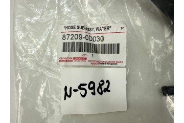 Toyota Yaris 01 05 Hose Heater Cable New Original 87209 0D030 Packaging status original