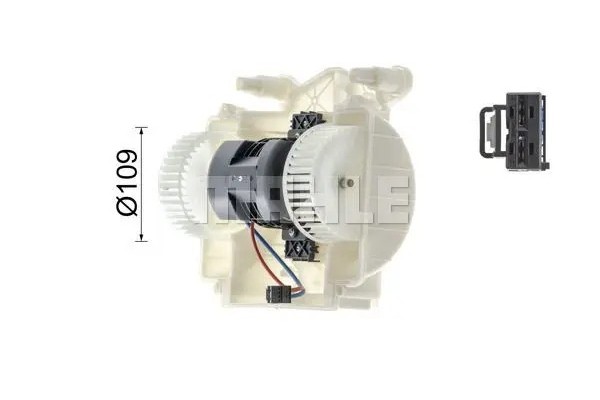 BLOWER AIR SUPPLY FAN AB 139 000P MAHLE Part manufacturer Mahle
