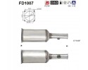 PARTICULATE FILTER FAP DPF FD1007 AS CITROEN Part manufacturer AS