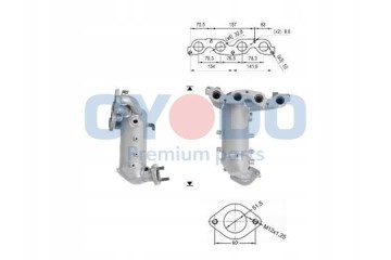 CATALYTIC CONVERTER HYUNDAI KIA Part manufacturer Oyodo