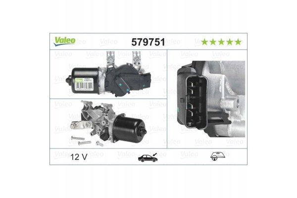 Motor limpiaparabrisas trasero Valeo 579751