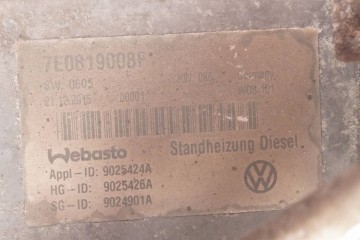 PARKING HEATER WEBASTO VW T5 7E0819008F 9025426A Version European
