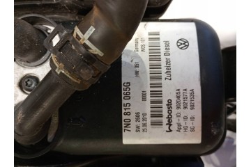 WEBASTO PARKING HEATER 7N0815065G Volkswagen Sharan SEAT ALHAMBRA Part manufacturer Volkswagen OE
