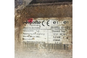 JUMPER BOXER DUCATO III 06 14 WEBASTO 9011698C Car type passenger cars cargo vans
