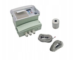 THERMOGRAPH TEMPERATURE RECORDER ESCO DR202 2 sensors Certificate