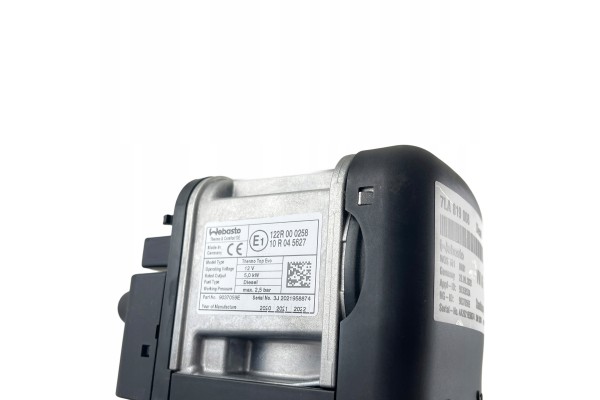 Parking heater Webasto 7LA819008 T6 Multivan Part manufacturer Webasto