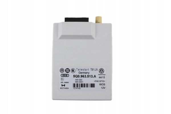 Webasto driver for VwAG telestart module 5Q0963513A Catalog number of the part 5Q0963513A