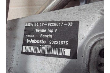 BMW F01 F06 F07 F10 F13 WEBASTO HEATING PETROL Car type passenger cars
