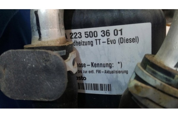 MERCEDES W223 WEBASTO HEATING A2235003601 Catalog number of the part MERCEDES W223 WEBASTO OGRZEWANIE A2235003601