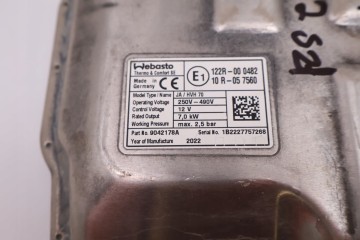 JEEP WRANGLER JL CHRYSLER PACIFICA BATTERY HEATER WEBASTO 68445445AB Car type passenger cars 4x4 SUV