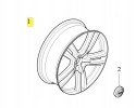Alloy wheel 20 Volvo XC60 2018
