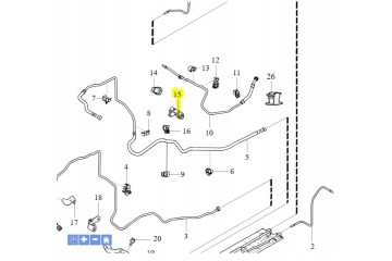 Fuel pressure sensor Volvo OE