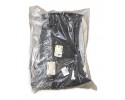 Seat upholstery alcantara black red 575881406CQXFT