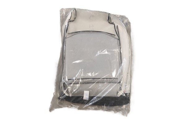 Seat upholstery alcantara black red 575881406CQXFT Catalog number of the part 575881406CQXFT