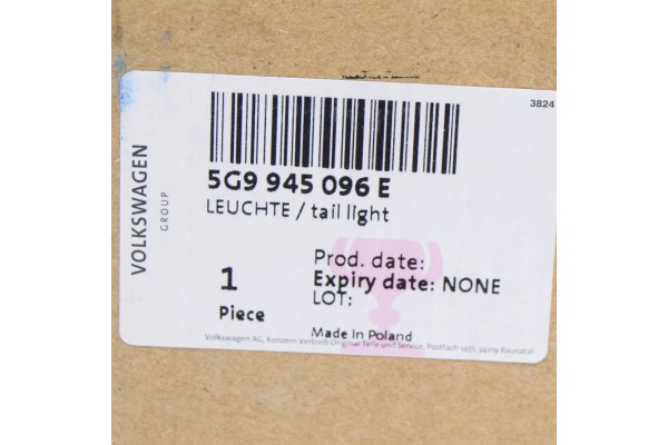 Luz Trasera Derecha Exterior VW Golf MK7 Variant 5G9945096E Original