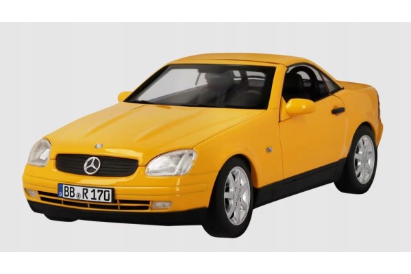 1 18 Scale Mercedes Benz SLK 200 Roadster R170 19962000 Yellowstone Yellow