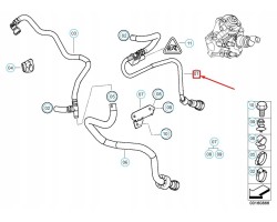 OE BMW 13537810784 FUEL LINE BMW 5 F10