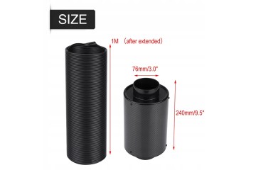 airbox sport air filter cold air intake universal for all vehicles Audi BMW Car type 4x4 SUV buses trucks cargo vans RVs passeng