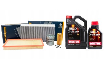 MERCEDES class A W169 B W245 CDI filter set and oil 5W30 MOTUL X 6L