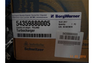 TURBOCHARGER TURBINE NEW ORIGINAL 5435988 0005 Packaging status original