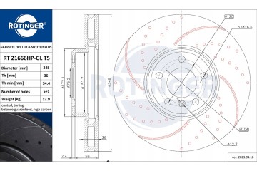 ROTINGER RT 21666HP GL T5 SHIELD Number of discs offered 1