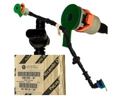 Fuel pressure and temperature sensor with Alfa Romeo 50573625 OE cable