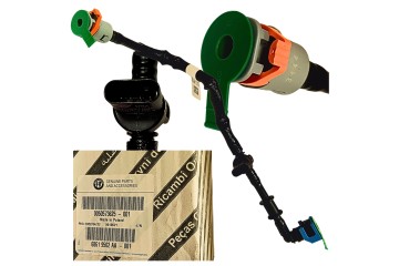 Fuel pressure and temperature sensor with Alfa Romeo 50573625 OE cable