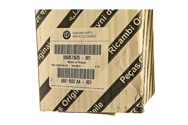 Fuel pressure and temperature sensor with Alfa Romeo 50573625 OE cable Quality of parts according to GVO O original with manufac
