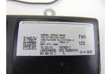 34070624D  AIRBAG LATERAL IZQUIERDO SEAT IBIZA ST (6J8) Reference 2014 34070624D 195466 SEAT - 2