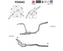 PARTICULATE FILTER FAP DPF FD5243 AS LAND ROVER Packaging status original